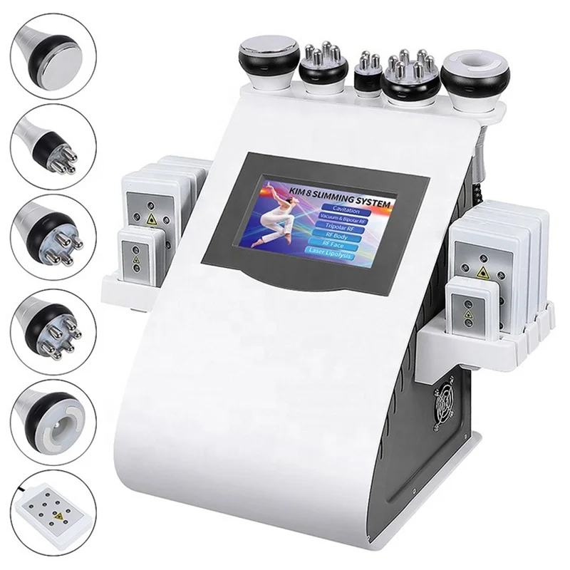 High quality professional 40K Ultrasonic Cavitation Vacuum Slimming Machine for Home Use For Spa