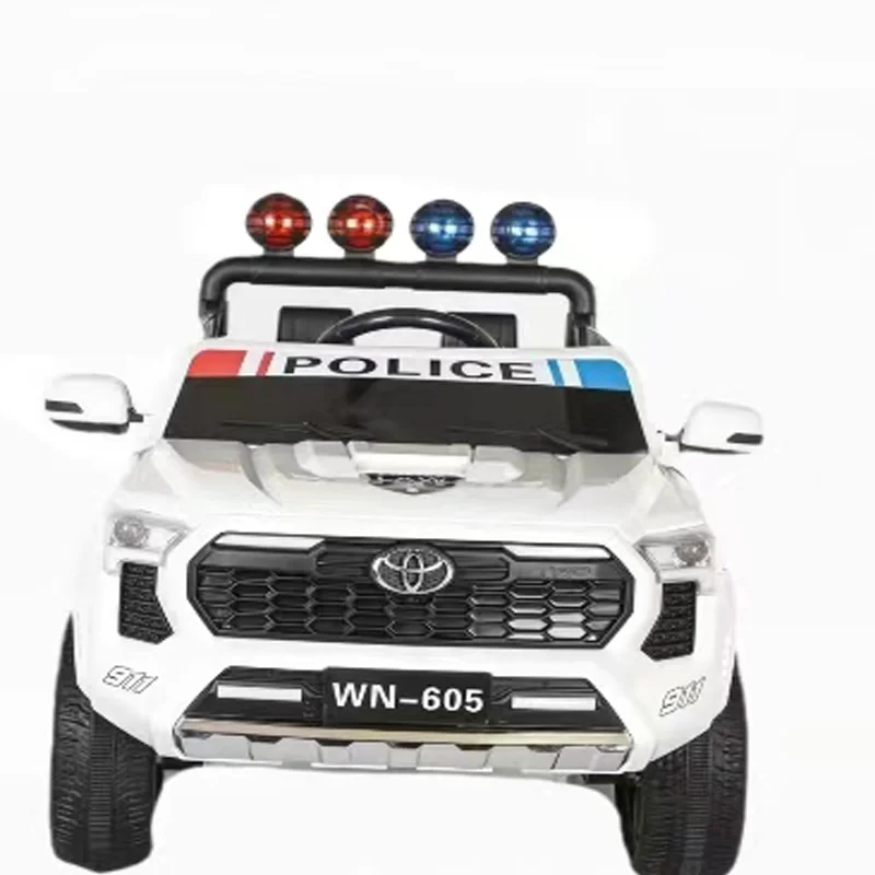 Best seller ride-on cars  buggy car electric child four-wheel Police car
