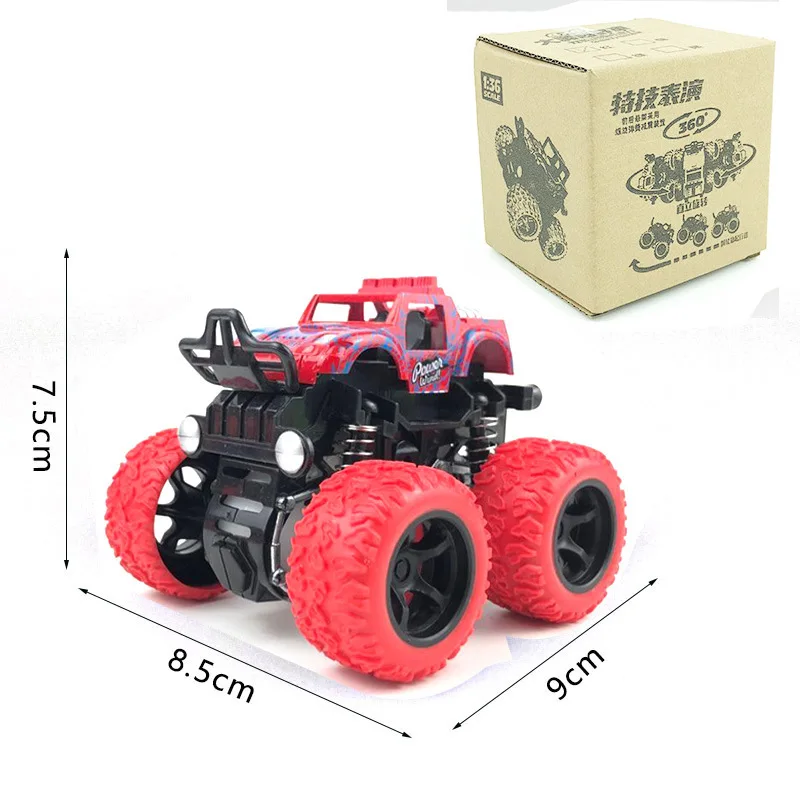 Wholesale Kids Cars Toys Monster Truck Inertia SUV Friction Power Vehicles Baby Boys Super Cars Blaze Truck Children Gift Toys