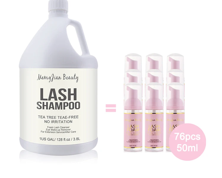 lash shampoo private label eyelash extension shampoo gallon foam cleanser lash shampoo