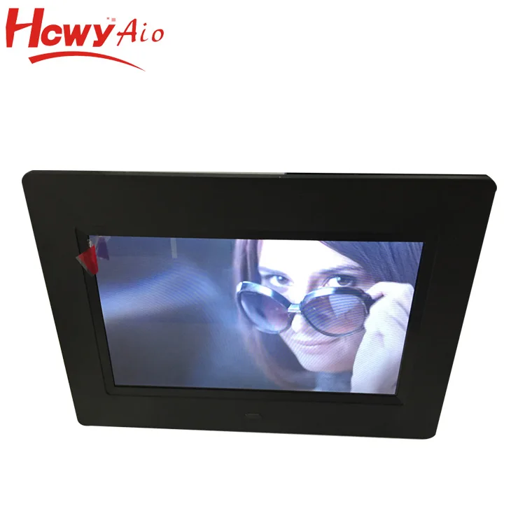 7' Digital Signage Advertising Media 7 inch Plastic Case Video Player Digital Photo Frame