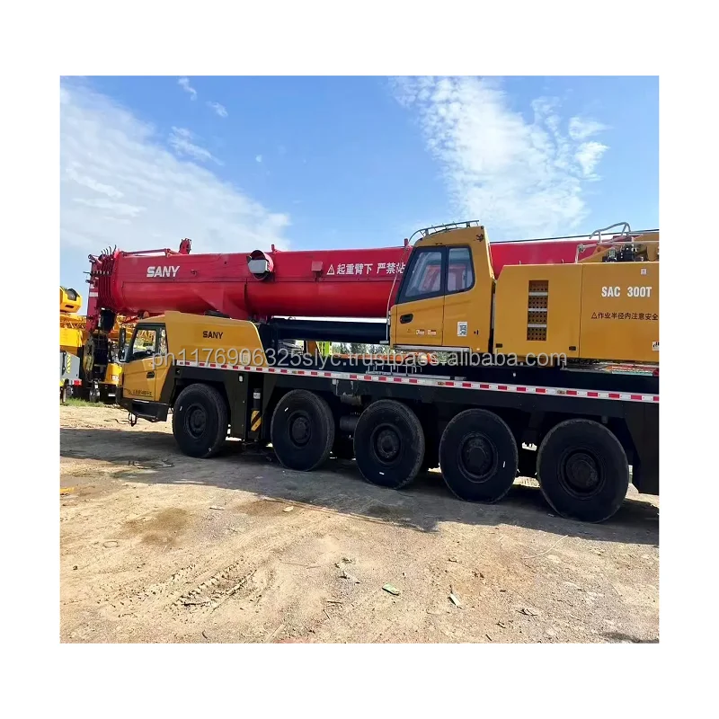 Used truck crane SANY STC1300 used mobile crane 130ton Truck Crane STC1300 hot sell High efficient operation for sale