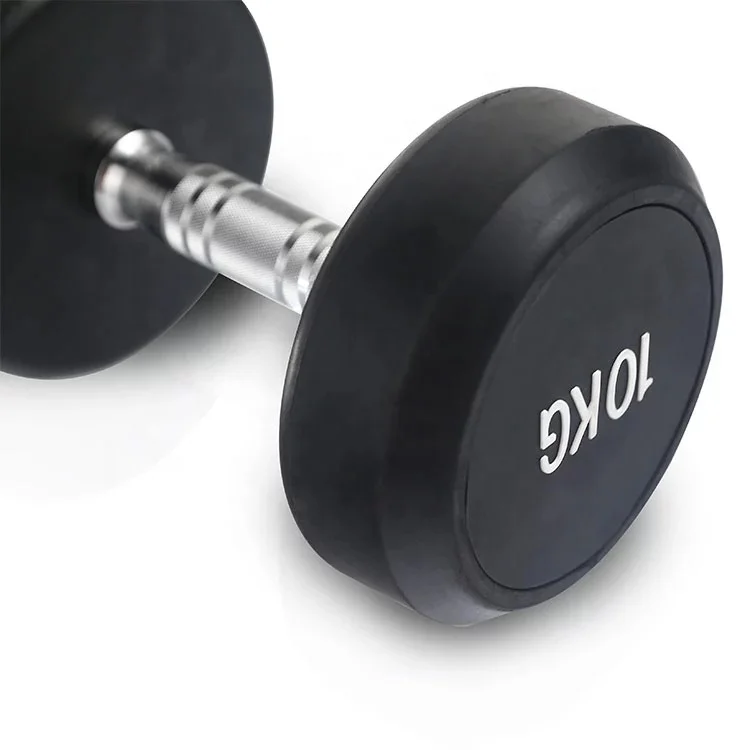Factory Directly High Quality Cheap Professional Manufacture Tpu Urethane Dumbbell  With Customized Logo Sticker