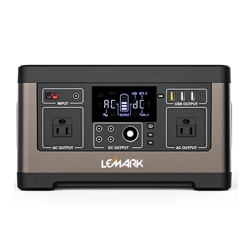 
Off Grid Portable Charger 520Wh 140400mAh Battery Power Pack 220V Camping Generator Power Station for Phone Laptop Drone 