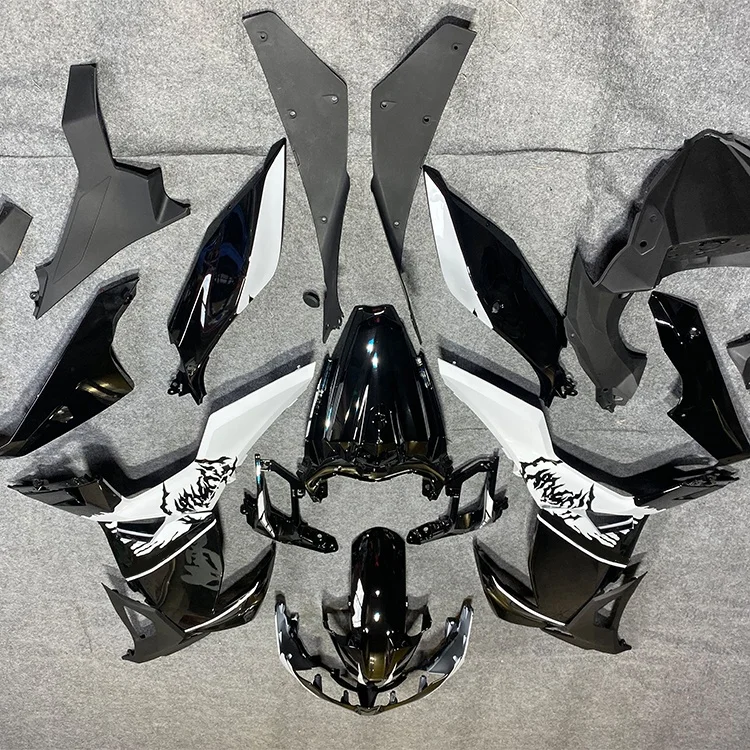2021 WHSC ABS окрашенный на заказ для kawasaki Ninja400 2008-2020 красочный обтекатель