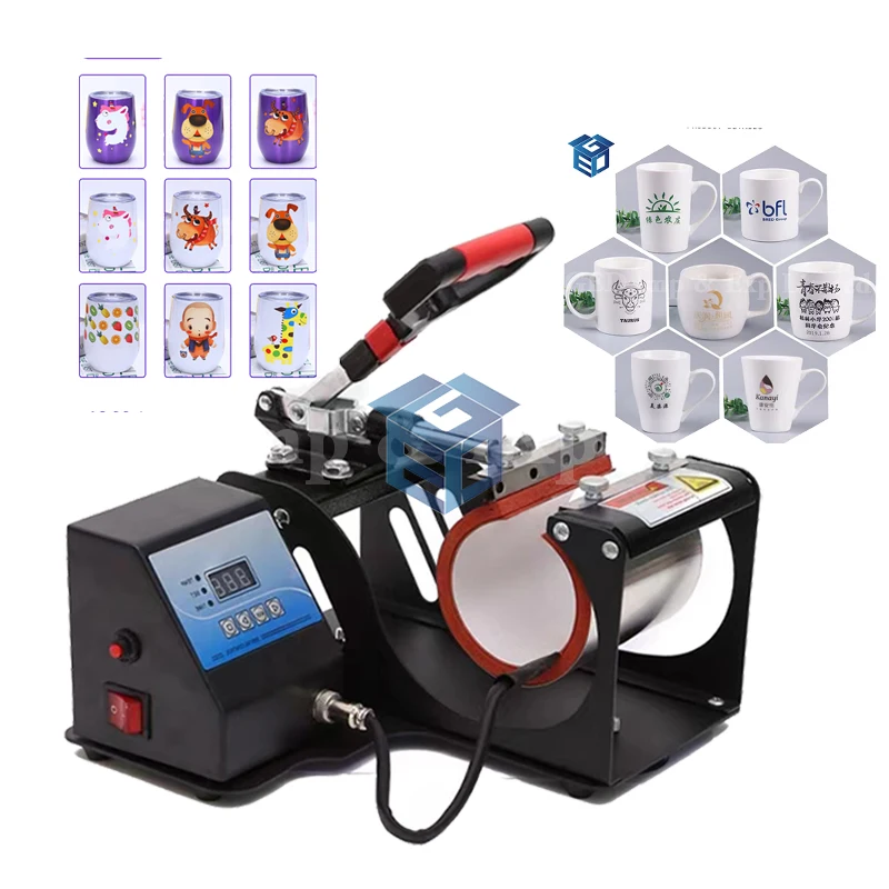 Guangzhou GED 11oz photo printing machine heat transfer 17oz stainless steel cup ceramic mug sublimation printing machine