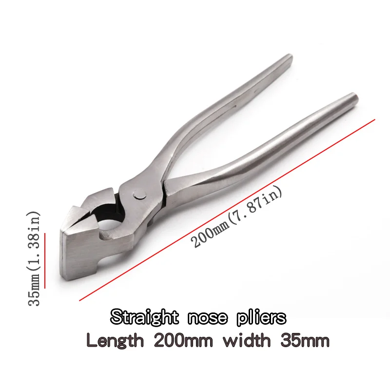 Wholesale Handmade DIY Leather working Tools Bag&wallet Making pliers Curved&Straight Mouth Pliers