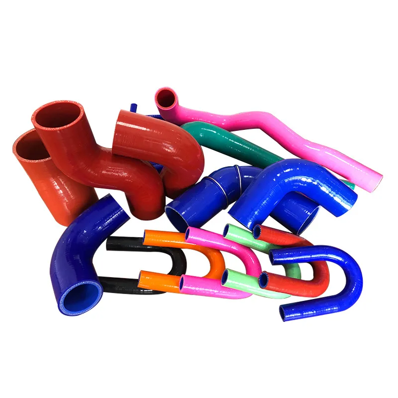 Оптовая продажа от производителя, под заказ, автомобильный силиконовый шланг высокого давления и высокой температуры, тканый шланг