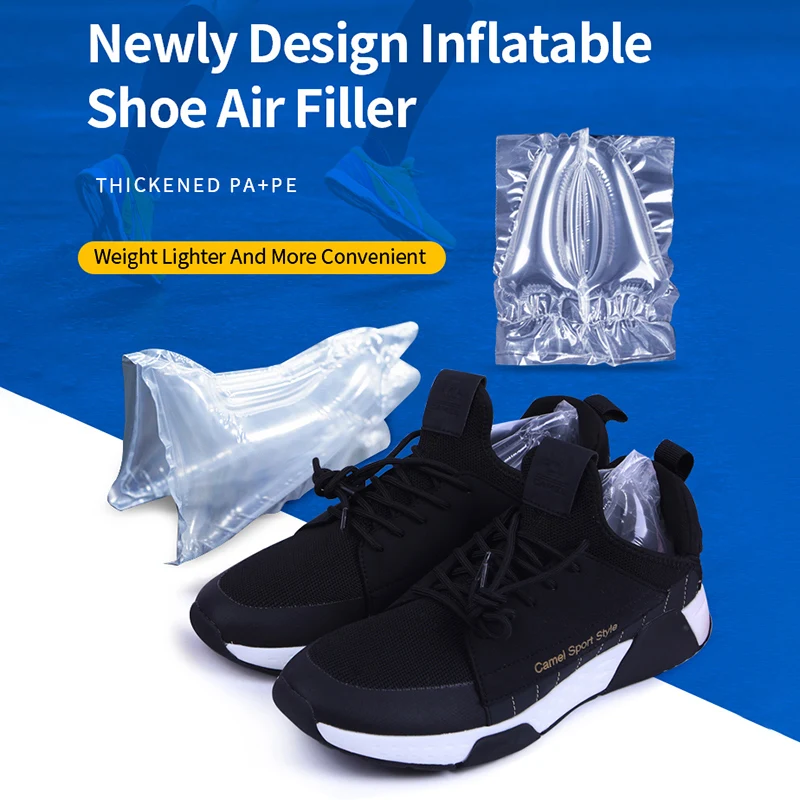 2023 Hot Sales Adjustable Plastic Shoe Trees Airbag Light Weight  Air Filler Holder For Shoe New Designer Shoe Inflate