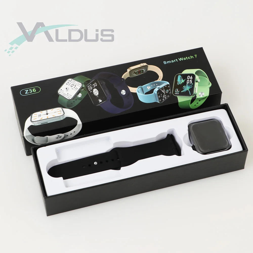Valdus 2022 Cheap Price Z36 Smartwatch Full Touch Screen Reloj Inteligente Fitness Wearable Device Series 7 Z36 Smart Watch