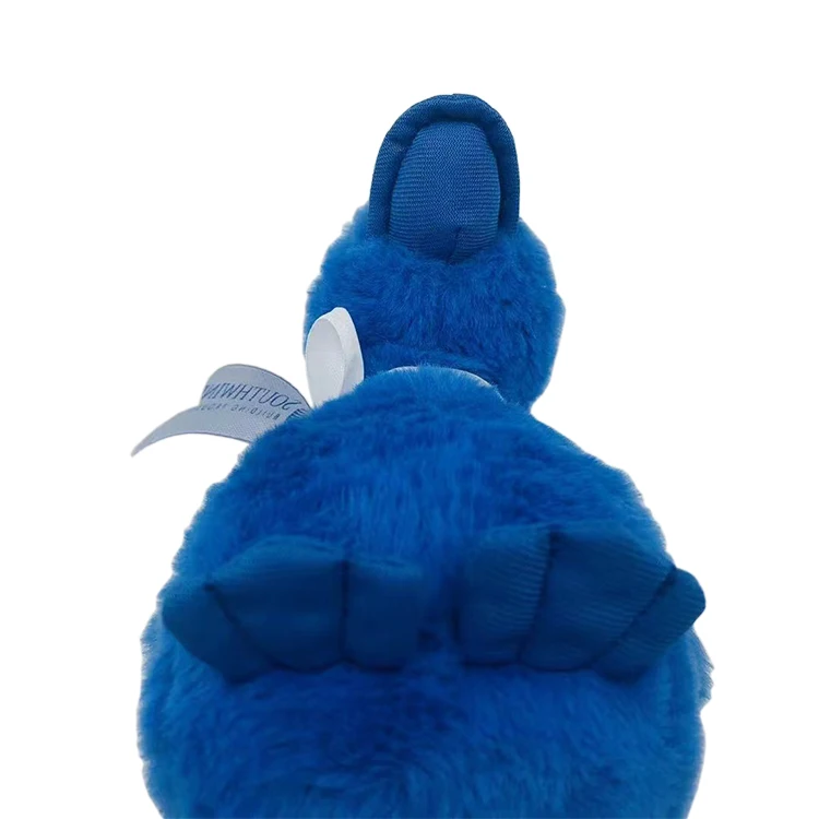 Custom personalized soft stuffed animal blue duck child toy new design cartoon plush duck animal toy doll