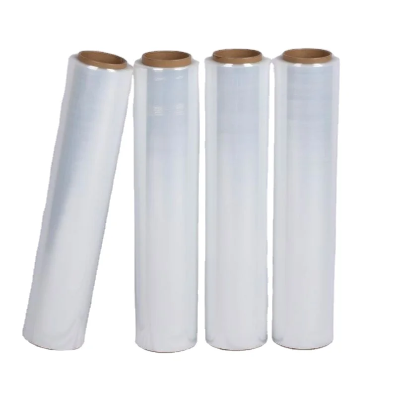 Custom Stretch Wrap Plastic Stretch Film Pe Packaging Roll Film