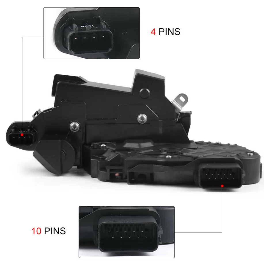 For LAND ROVER Front Left LR014101, 6W8A-21813-GE/6W8A21813GE 4 Side Auto Central Lock Car Door Lock With Motor