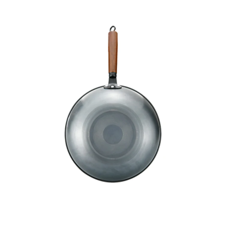 Excellent Quality Chinese Iron Wok Gaz Restaur Korean Nonstick Wok Pan