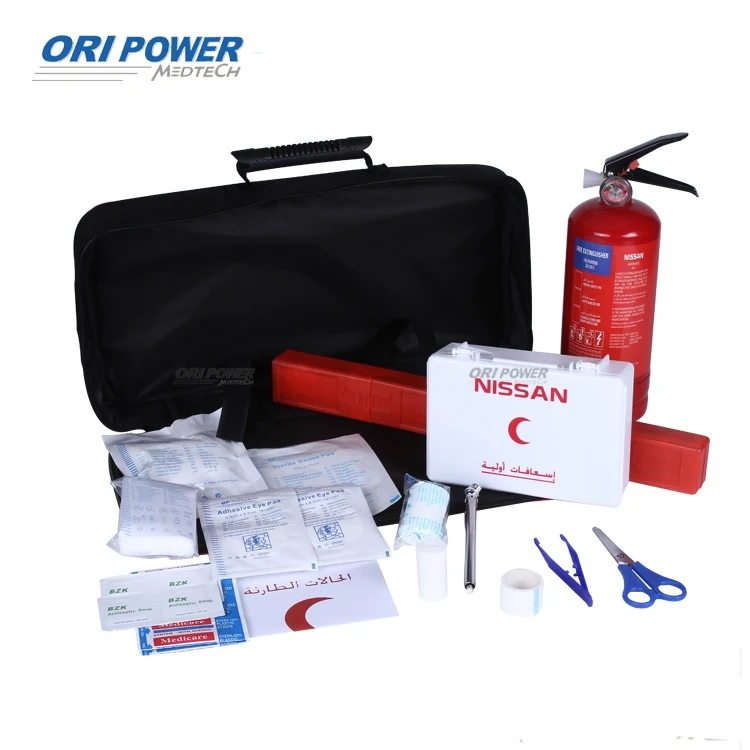 Oripower Customized OEM vehicle emergency supplies for outdoor travel car portable survival first aid kit set