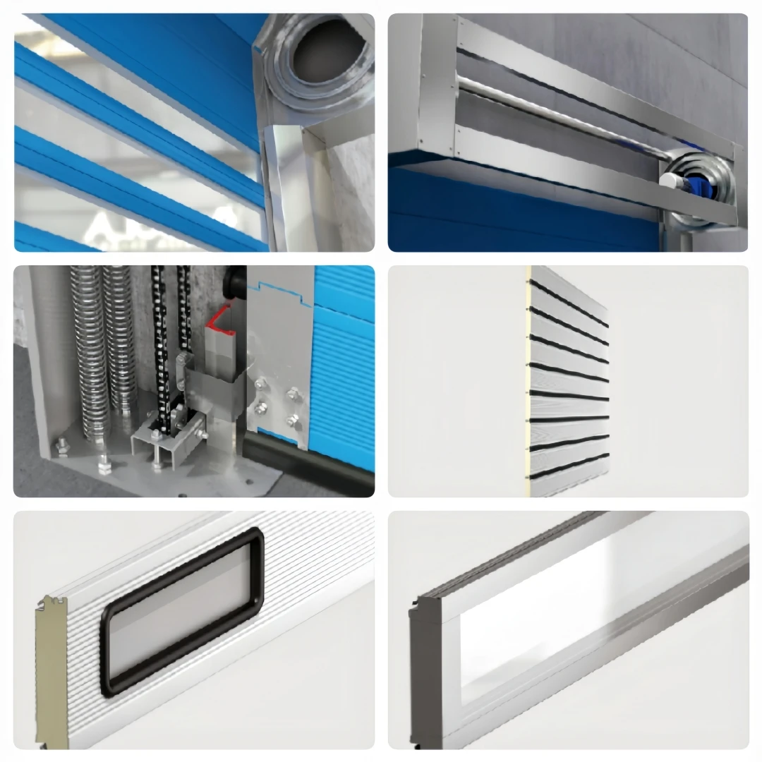 Industry automatic steel roll up doors aluminum alloy hard roll up shutter high speed spiral fast rolling doors with cheap price