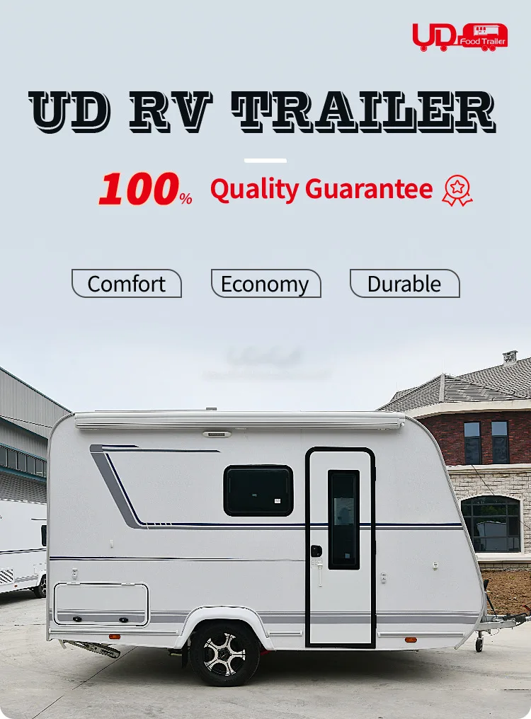 UD Industry New Design Truck Motorhome Mini Off Road Camper Trailer Small Rv Caravan