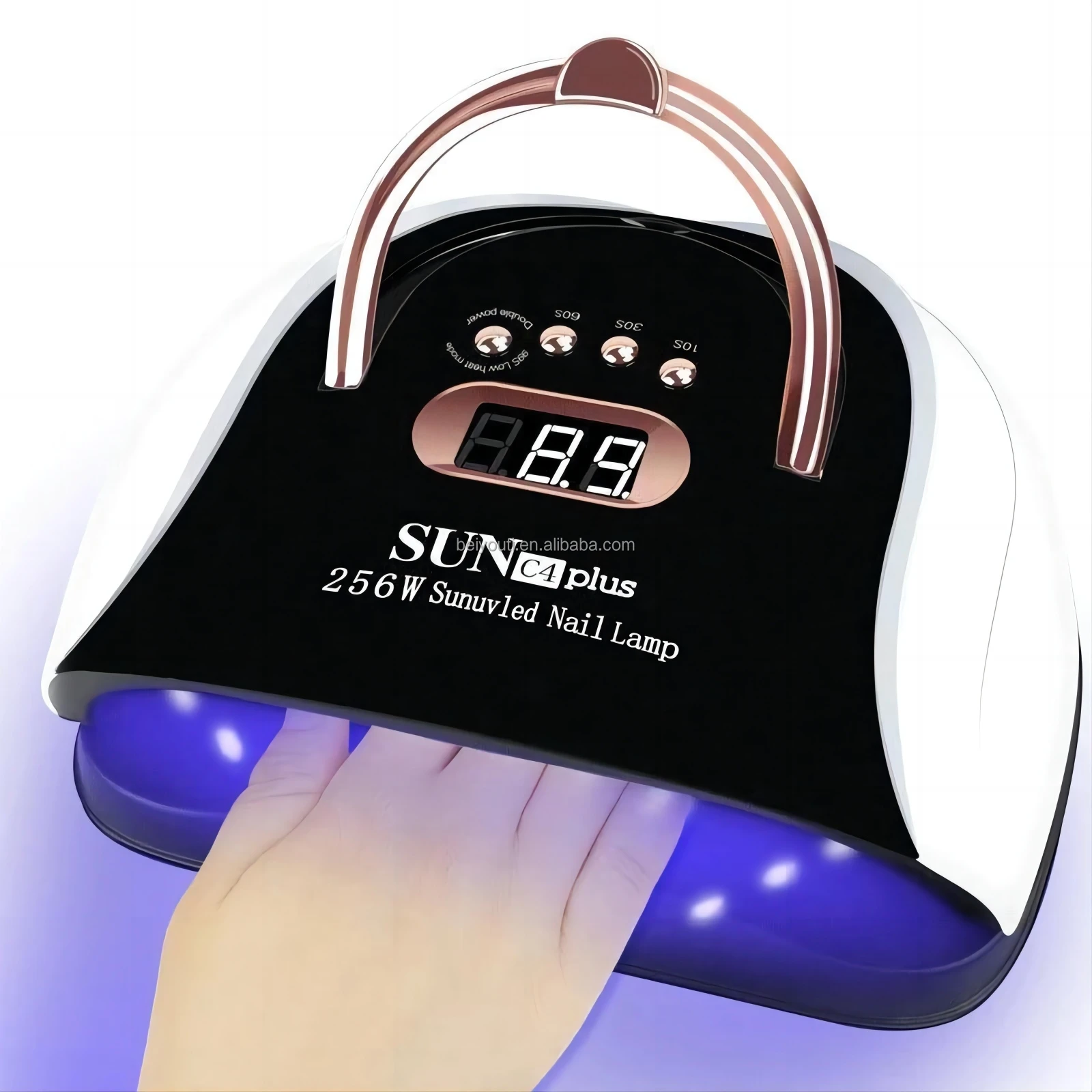 Wholesale 256W led light nail lamp manicure table nail set kit with uv lamp and drill nail kit with uv lamp equipment