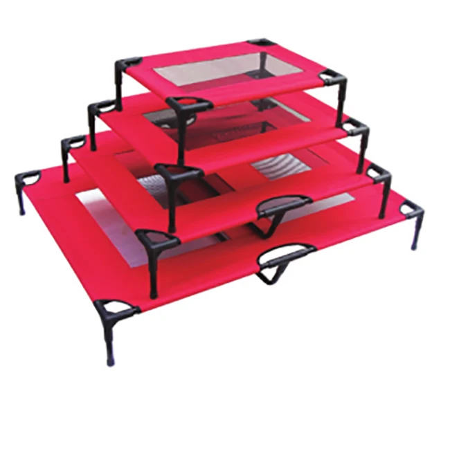 Elevated Pet Bed Detachable Summer Dog Cooling Bed,Outdoor Breathable Mesh Raised Mat Dog Cot Sleep Camping Bed