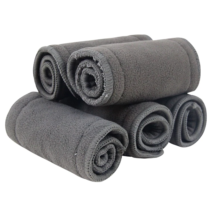 Natucare Reusable Bamboo Charcoal Diaper Insert for Pocket Diaper and Cover