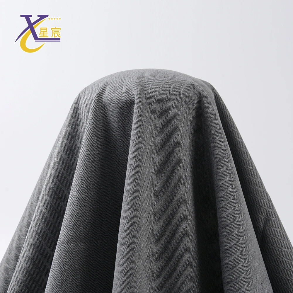 Xingchen доступный OEM 400 г/м женские брюки Материал Тканый полиэстер вискоза спандекс ткань