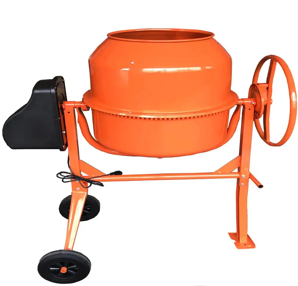 electric engine 200L portable cement mixer