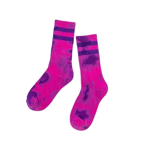 
Professional Manufacturer High Quality New Comfortable Socks Tie Dye 