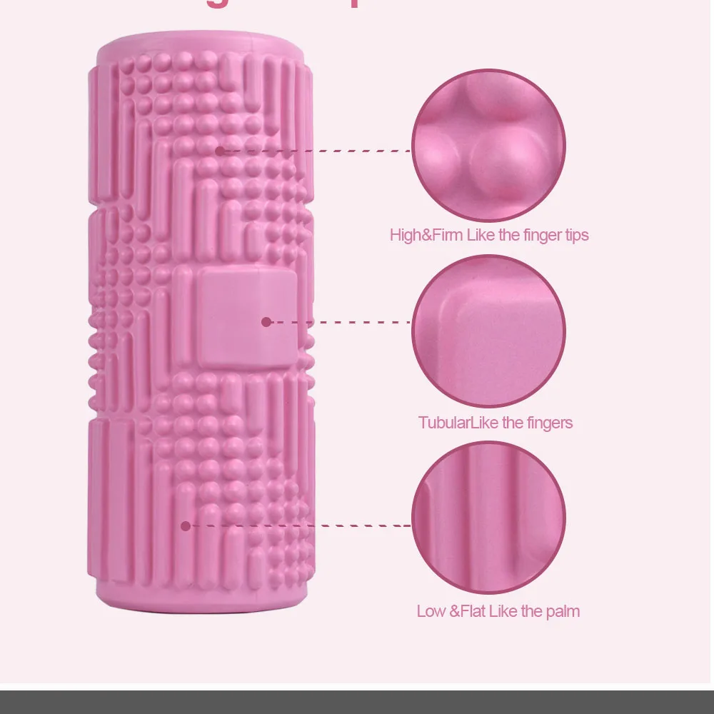 gym fitness equipment customisable  EVA foam roller kit with muscle roller stick