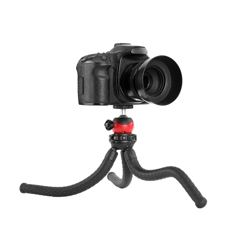 Waterproof 360-degree Travel Sport Octopus Tripod Camera Mini Flexible Tripod ring light mini tripod