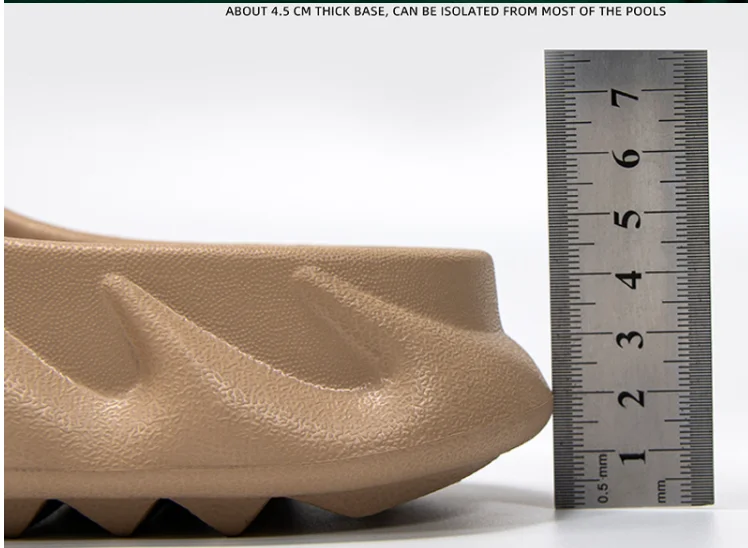 Сланцы Henghao Yeezy китайский завод под заказ новейшие стильные женские плоские тапочки сандалии