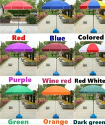 Promotional Cheap Portable Advertising Beach Umbrella With Custom Logo Printing Coca Cola Brand