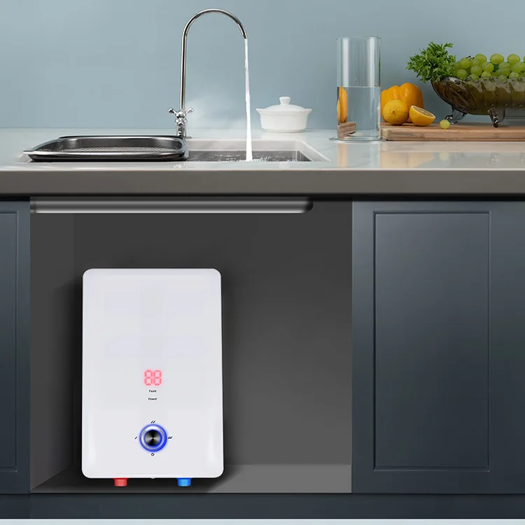 3.5 kw wholesale price instant tankless electric hot water heater with pressure pump