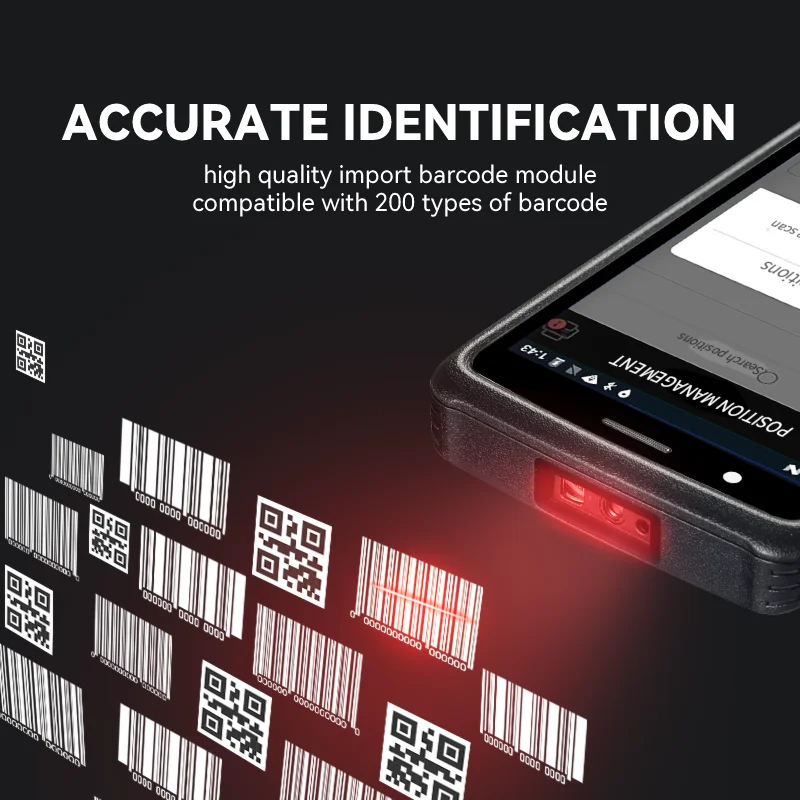 HUGEROCK R36 R3613 5.5inch Handheld Terminal Pda With Touch Screen 4G WIFI Logistics Express Scanning Pdas