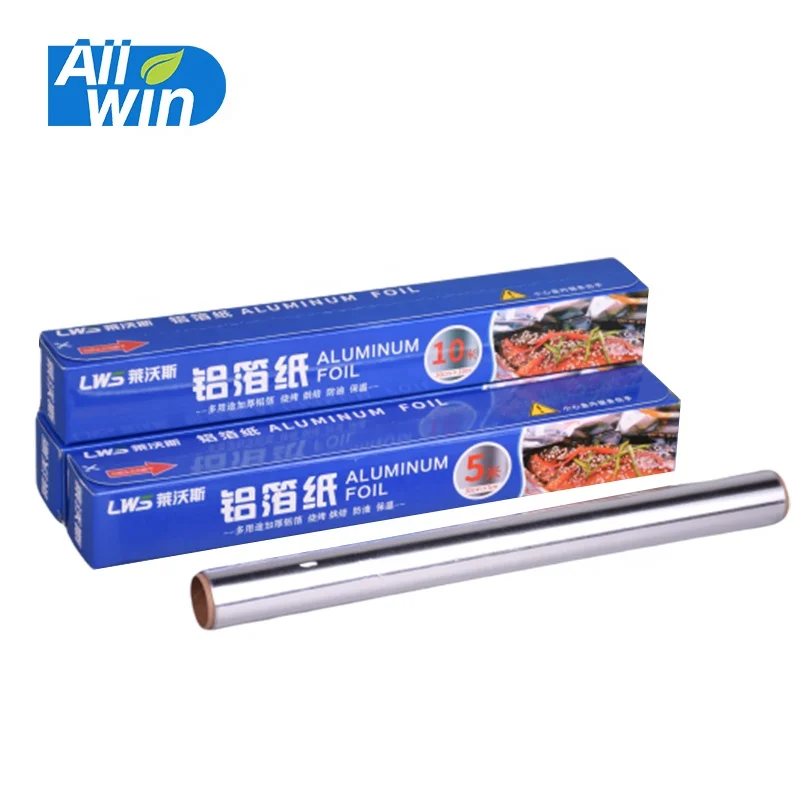Aluminum Foil Food Grade Paper Rolls for packaging / cooking