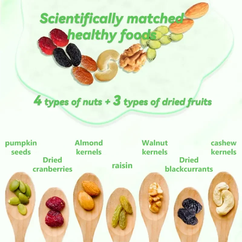Daily nuts B style mixed 500g nuts snacks pregnant women children wholesale canned dried fruits nuts