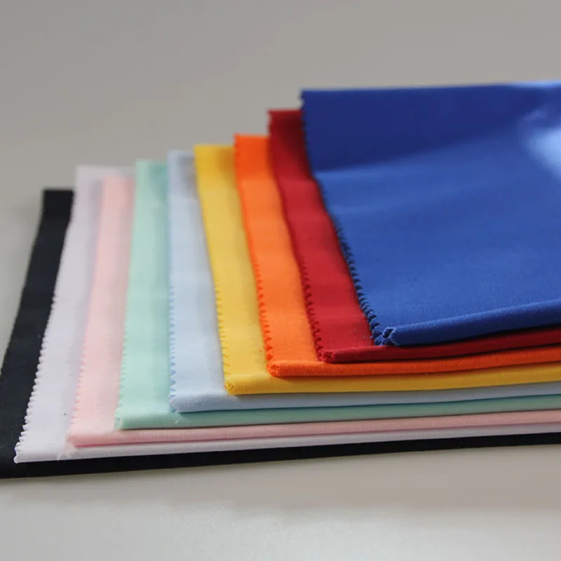 Polyester Interlining Pocket Lining Fabric Custom Made Interlining Woven Cotton Shirting Fabrics Customized Plain Lightweight
