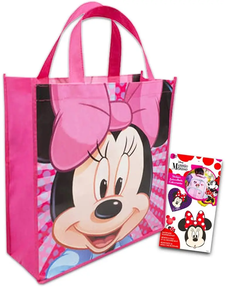 Большая многоразовая Нетканая Сумка-тоут Amazon Minnie
