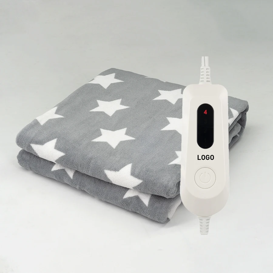 Brand Supplier ETL CETL approval 50*60 inch overheat protection electric heating blanket