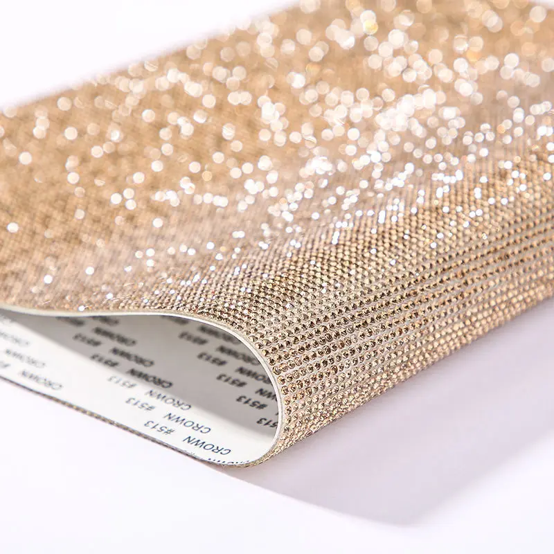 AW Car stickers Direct Paste  Rhinestone Strip DIY decorative flash rhinestone strap mobile phone  Hot melt diamond stick