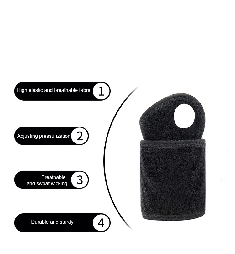 Adjustable Wrist Support Brace Wrist Compression Wrap Sports Cross Training Gloves With Wrist Support