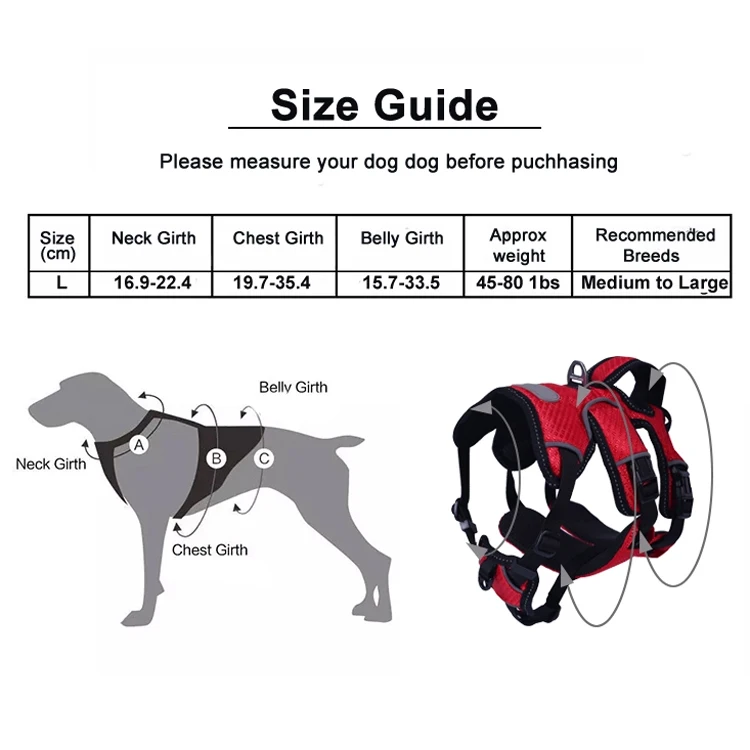 Dog breast mesh leash medium size large dog reflective mesh pet chain walk puppy rope collar vest