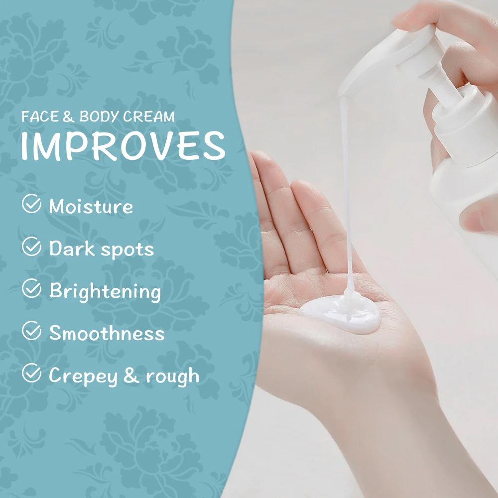 Best Niacinamide Arbutin Retinol Cream l Anti Aging Thailand Product Body Lotion