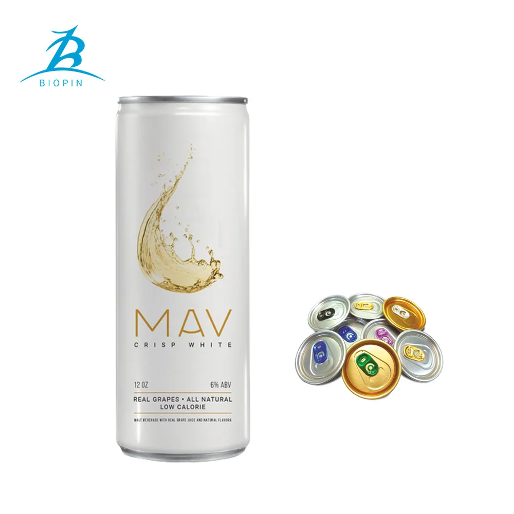 355ml 12oz Sleek/slick Blank beverage Cans printed can