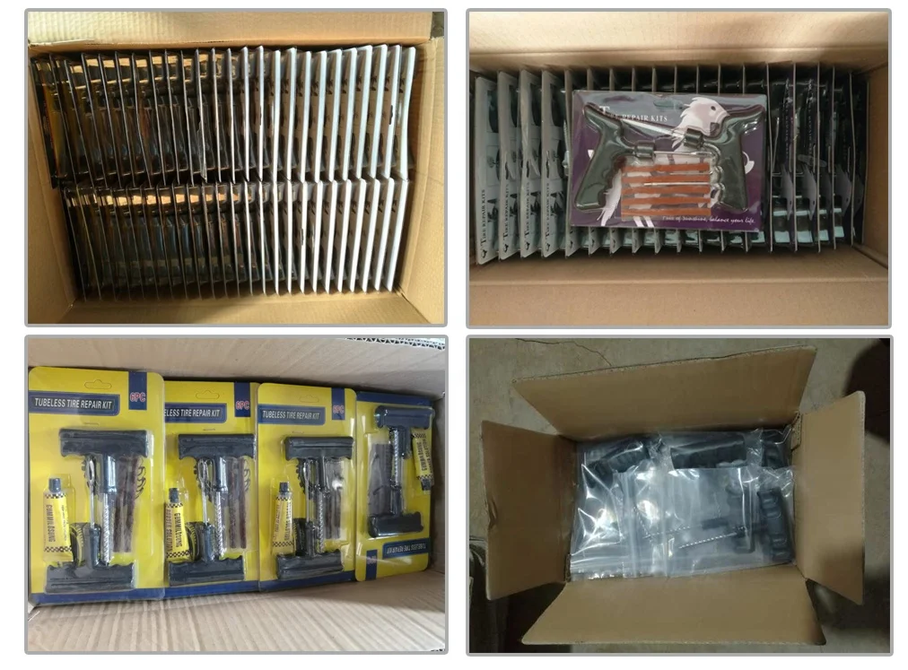 High Quality Low Price Tubeless Tyre Patch Puncture Repair Kit Car Tyre Repair Kits