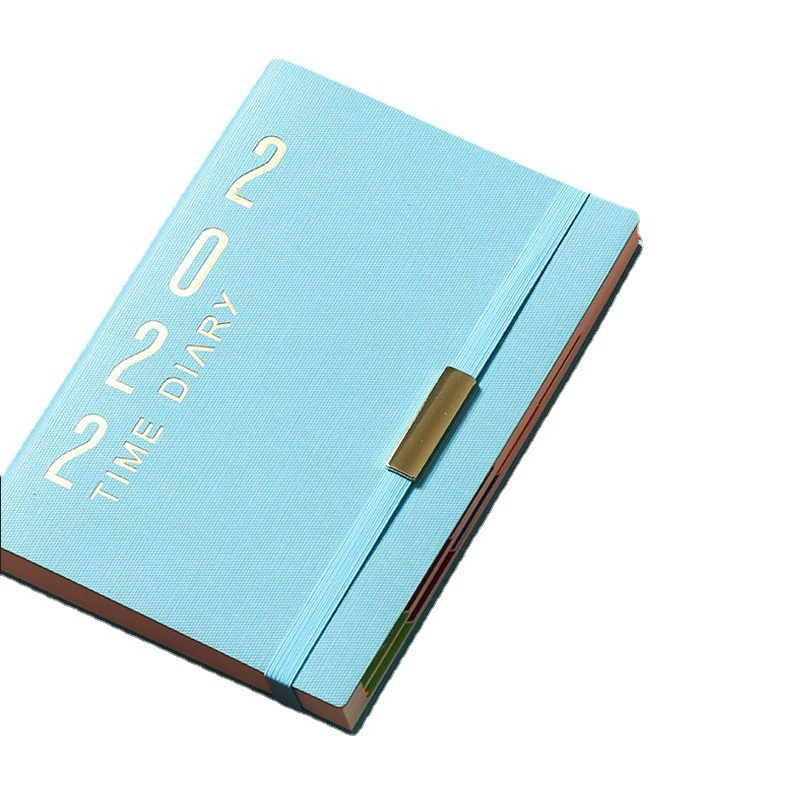 Высококачественный ежедневник 2022, ежедневник на заказ, подарок, ежедневник из искусственной кожи с логотипом на заказ, записная книжка с ручкой