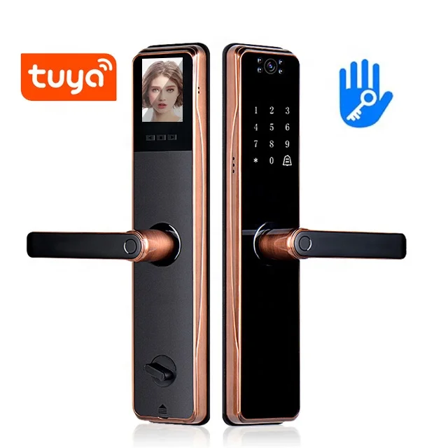 Pakistan 25mm Small  TUYA APP cerradura inteligente digital biometric smart lock with TTLOCK Blue tooth