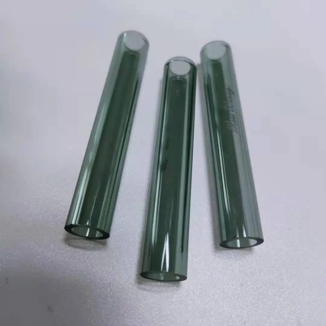 best pipes colored borosilicate glass tube and rod COE 3.3  smoking test tube glass Raw material