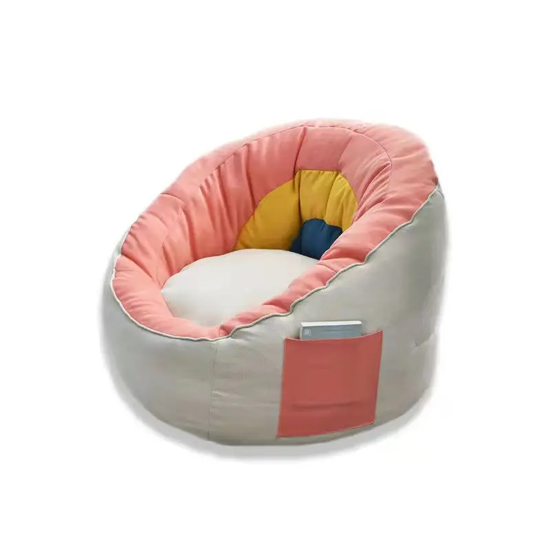 Lazy bean bag chair with filling single sofa set living room furniture totoro bed small couch comfortable chairs for bedroom