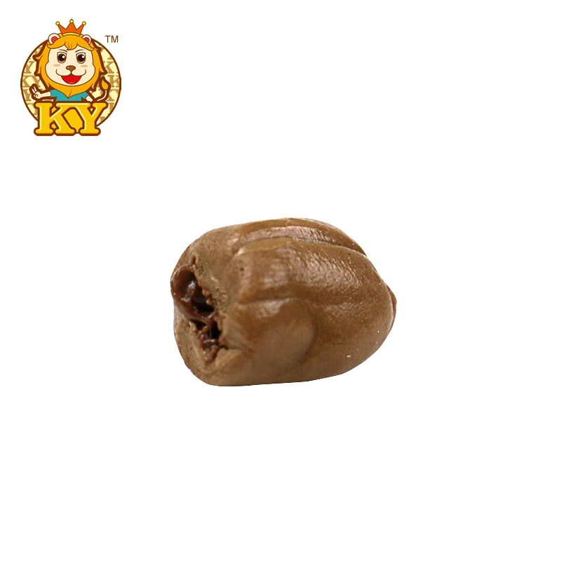 Wholesale Custom Chocolate Flavor Toffee Milk Candy Chewy Soft Gummy Candy