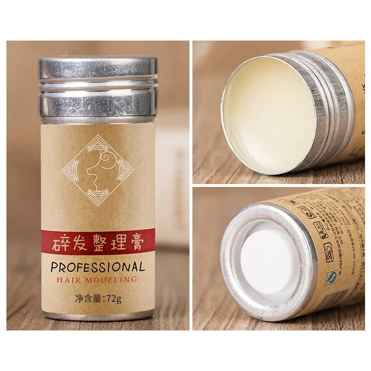 Long-lasting Anti-frizz Hair Wax Stick Non-greasy smoothing hair styling wax